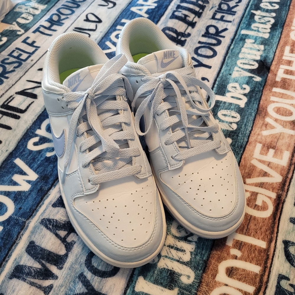 NIKE DUNK LOW NATURE BLUE TINT W SNEAKERS!